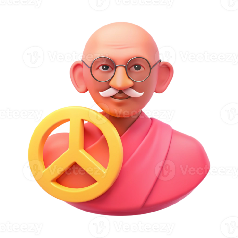 3D Model of a Person Holding a Peace Sign png
