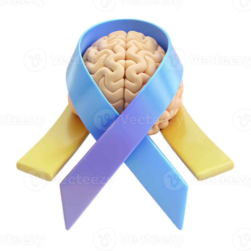 Brain Health Awareness Supporting Cognitive Well-being png