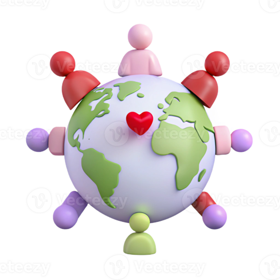 Global Unity People Around the World png