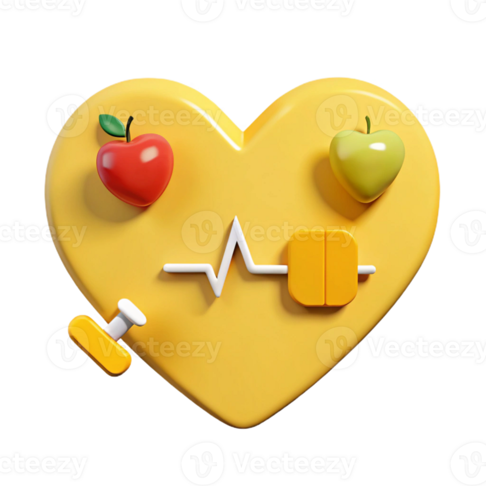 Healthy Heart Diet, Exercise, and Well-being png