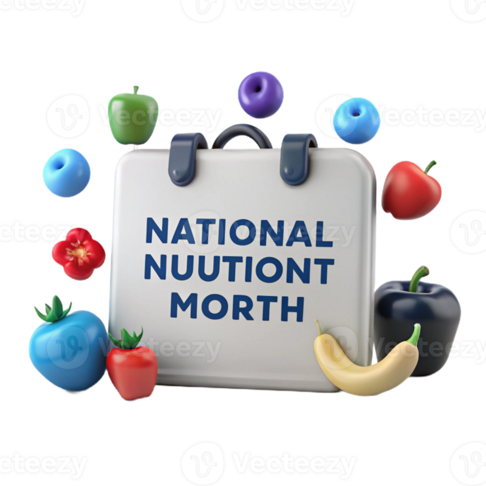 Celebrate National Nutrition Month with Healthy Eating png