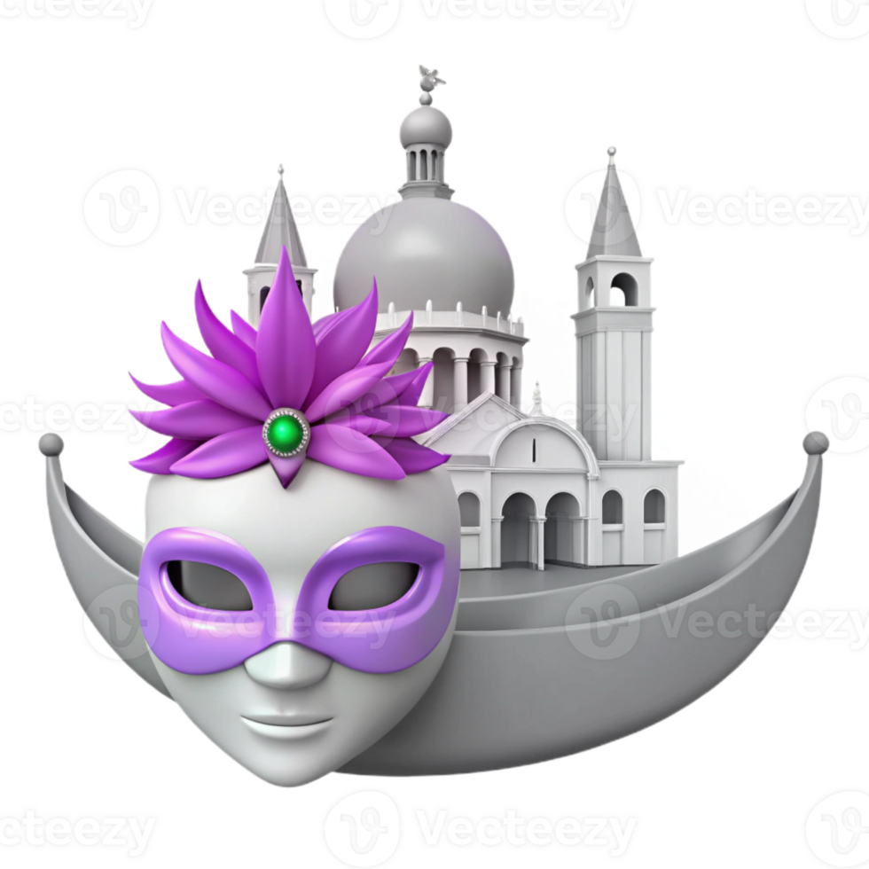 Masquerade Celebration with a Venetian Theme png