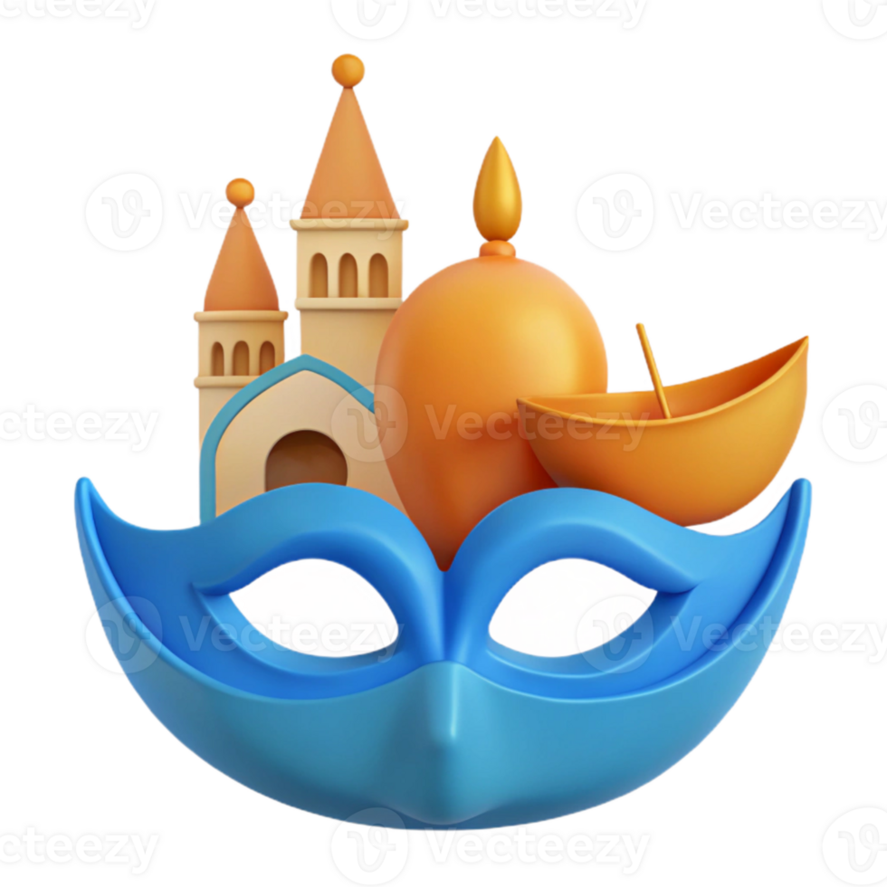 Masquerade of Buildings, Boat, and Dome png