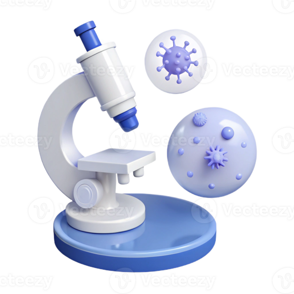 Microscope and Microbes A Closer Look at the Invisible World png