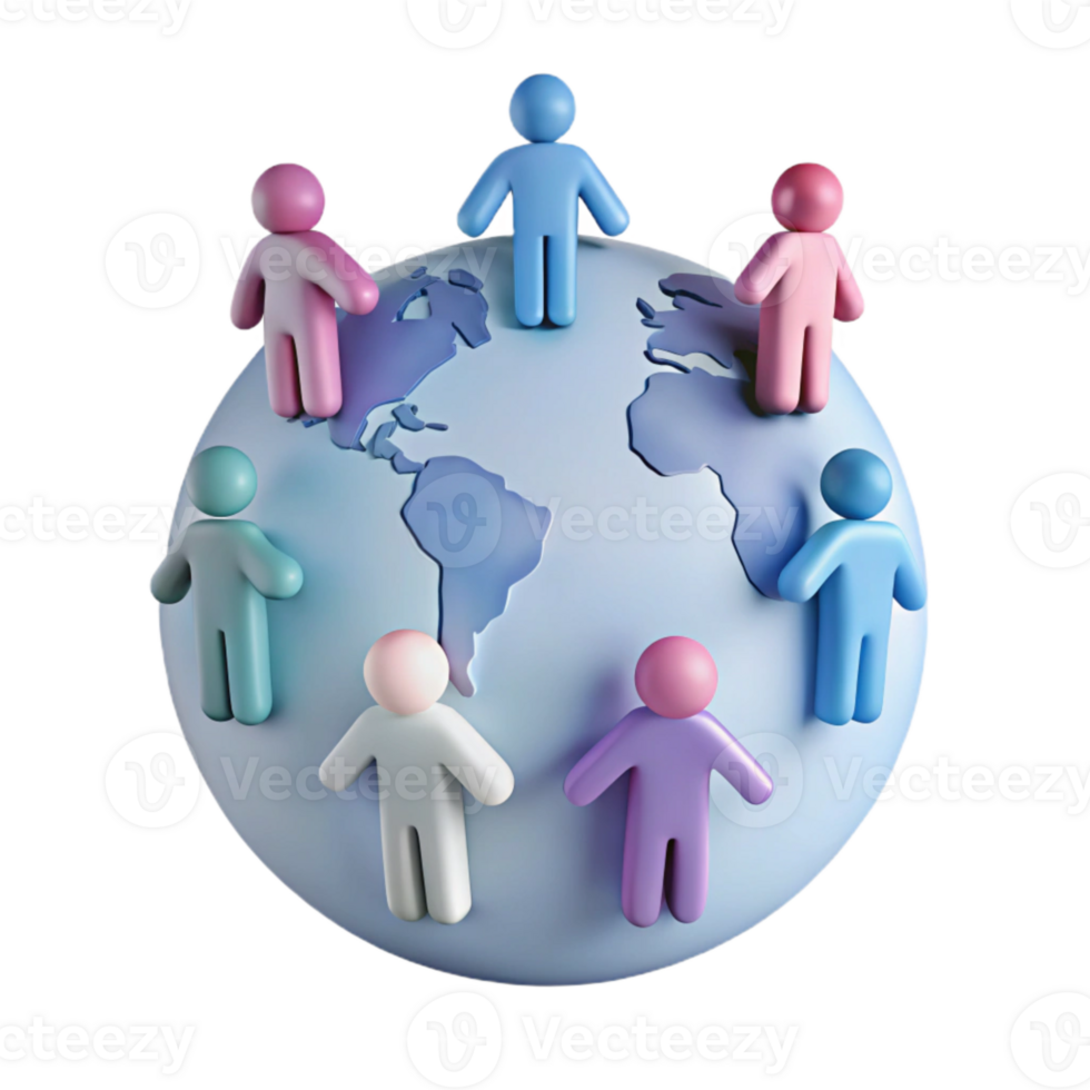 Global Unity A World of Diversity and Connection png