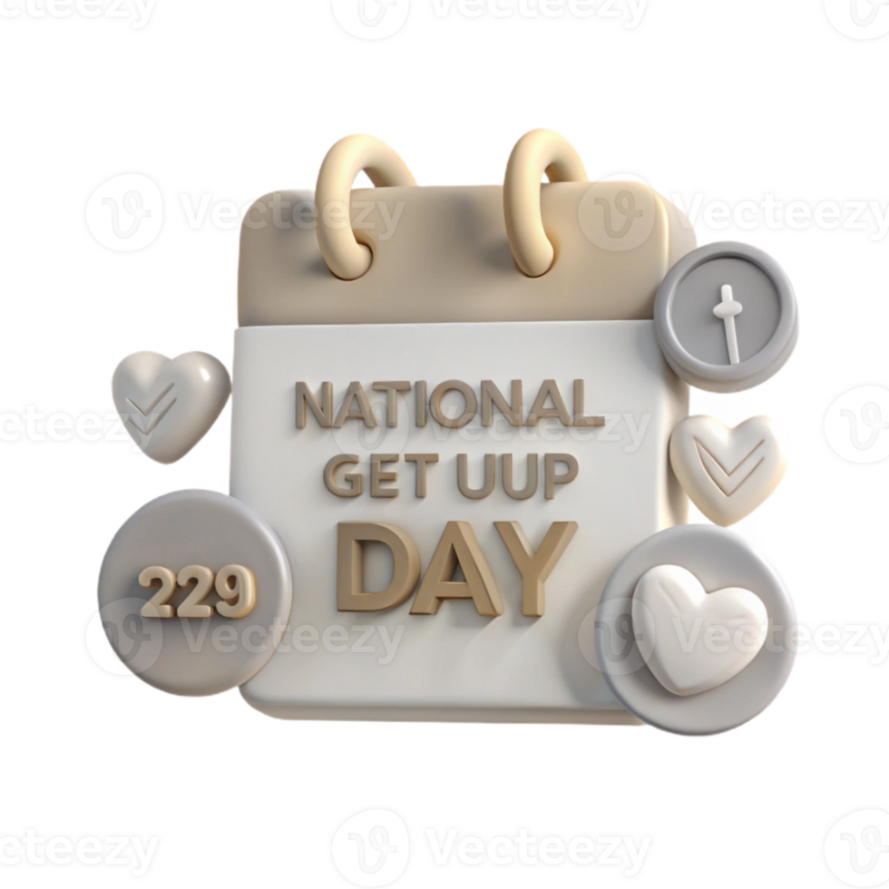 National Get Up Day Celebrate a Fresh Start png