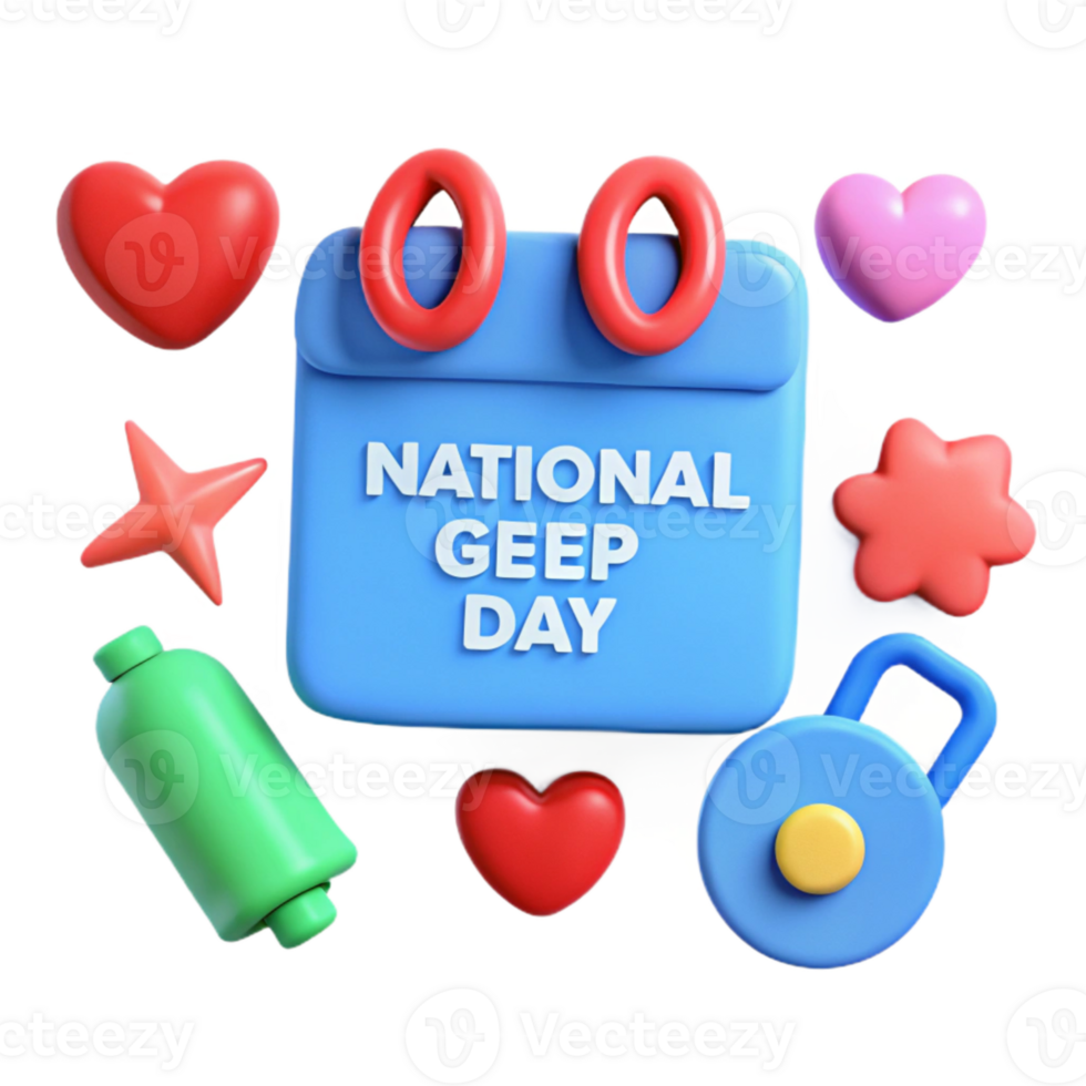National Geep Day Celebrating the Unique Hybrid png