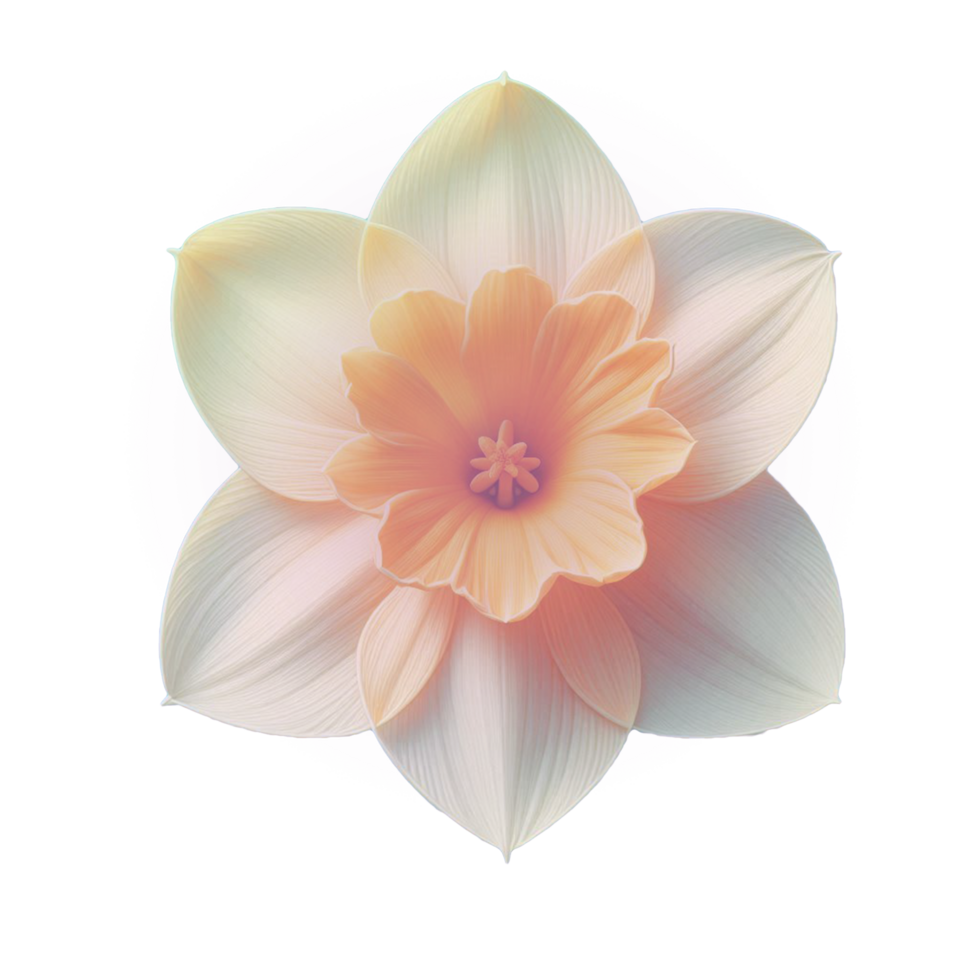 Daffodil flower transparent background png