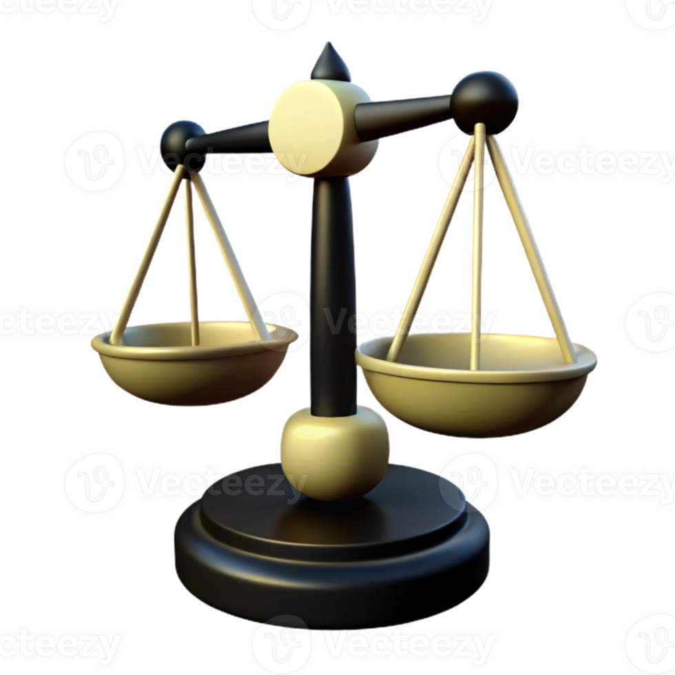 Scales of Justice Symbol of Fairness and Balance png