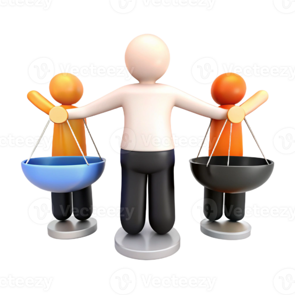 Balancing Act Two Sides of the Scale png