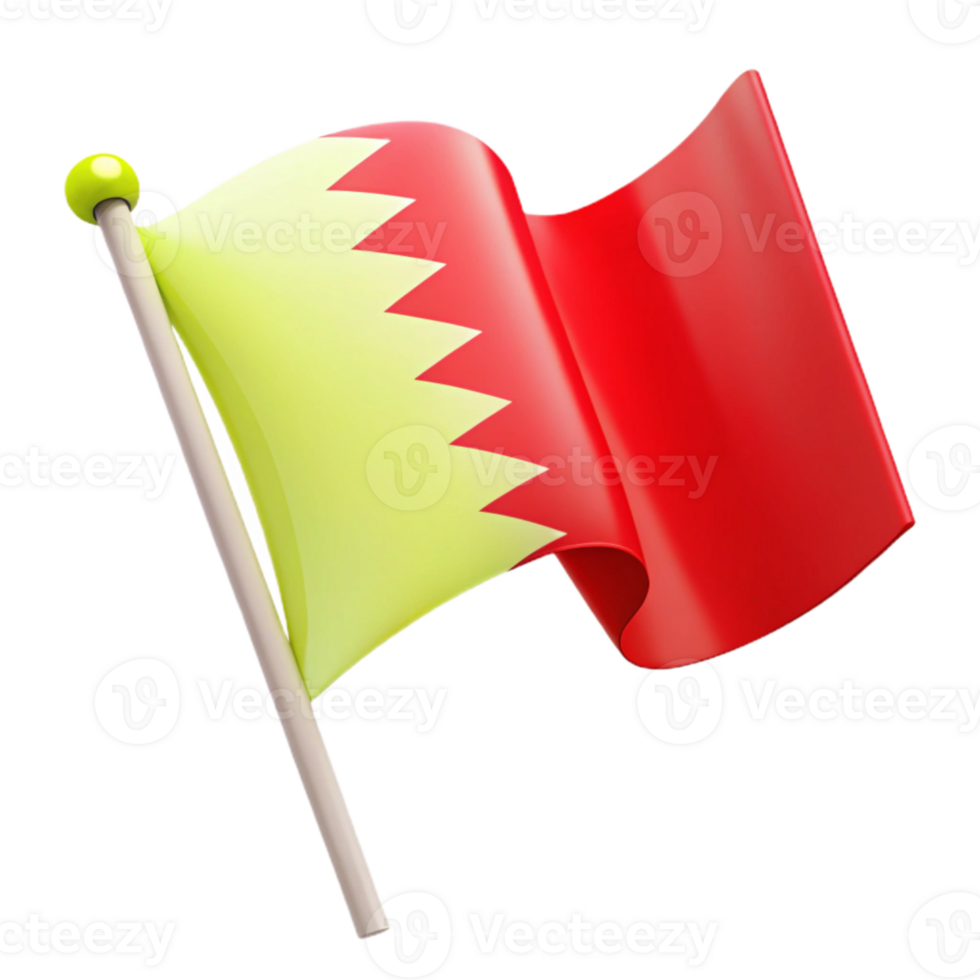 Waving Flag with Red and Yellow Colors png