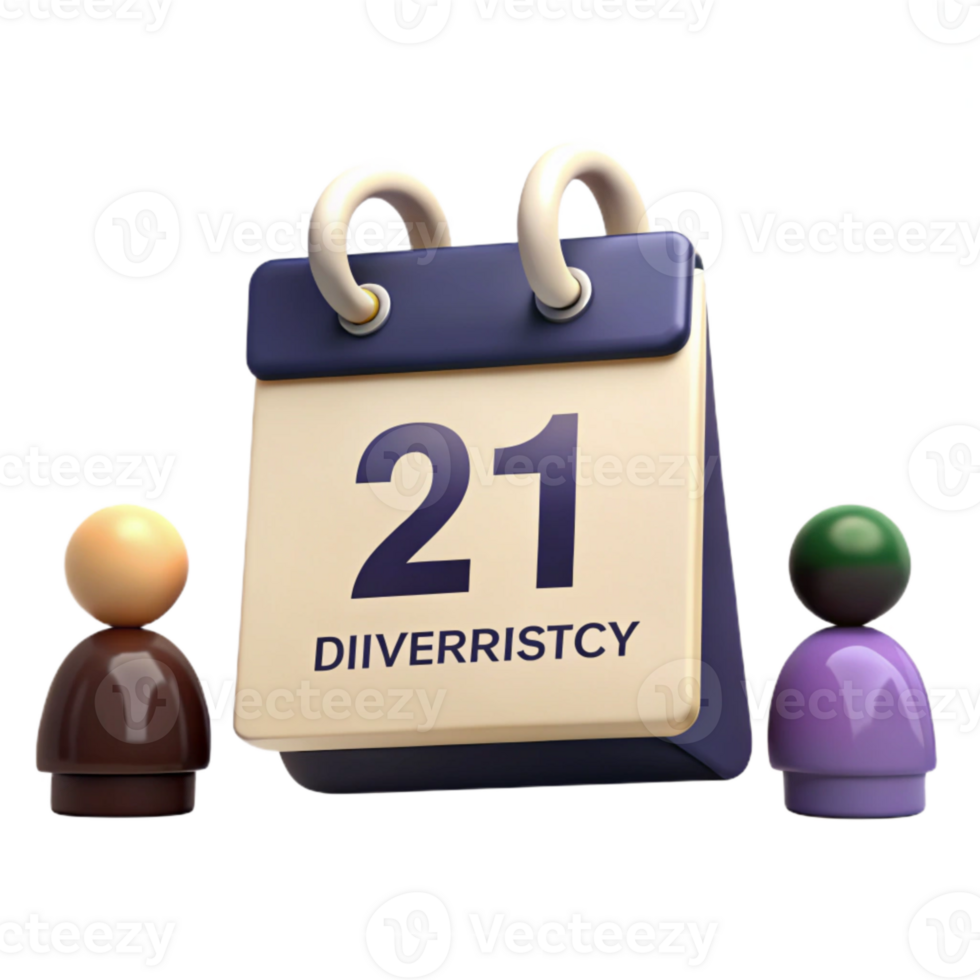 Celebrating Diversity 21st of the Month png