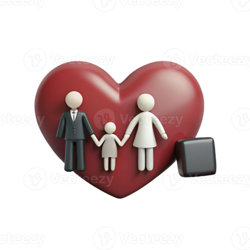 Family Love and Togetherness A Heartfelt Symbol of Unity png