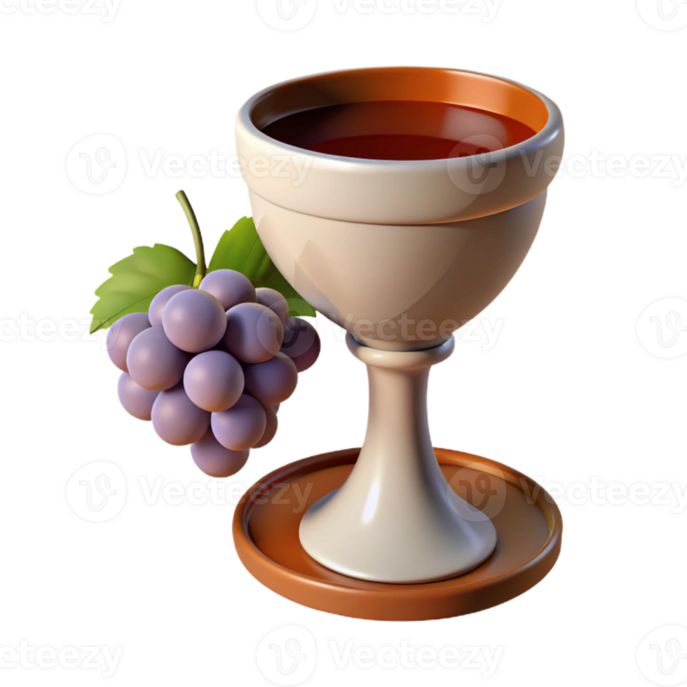 Grapes and Chalice png