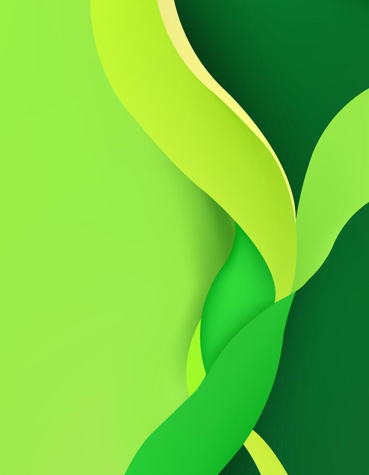 Green abstract background design. Wallpaper design vector