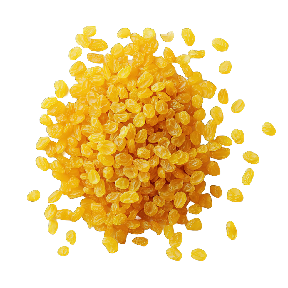 Raisins isolated on transparent background png