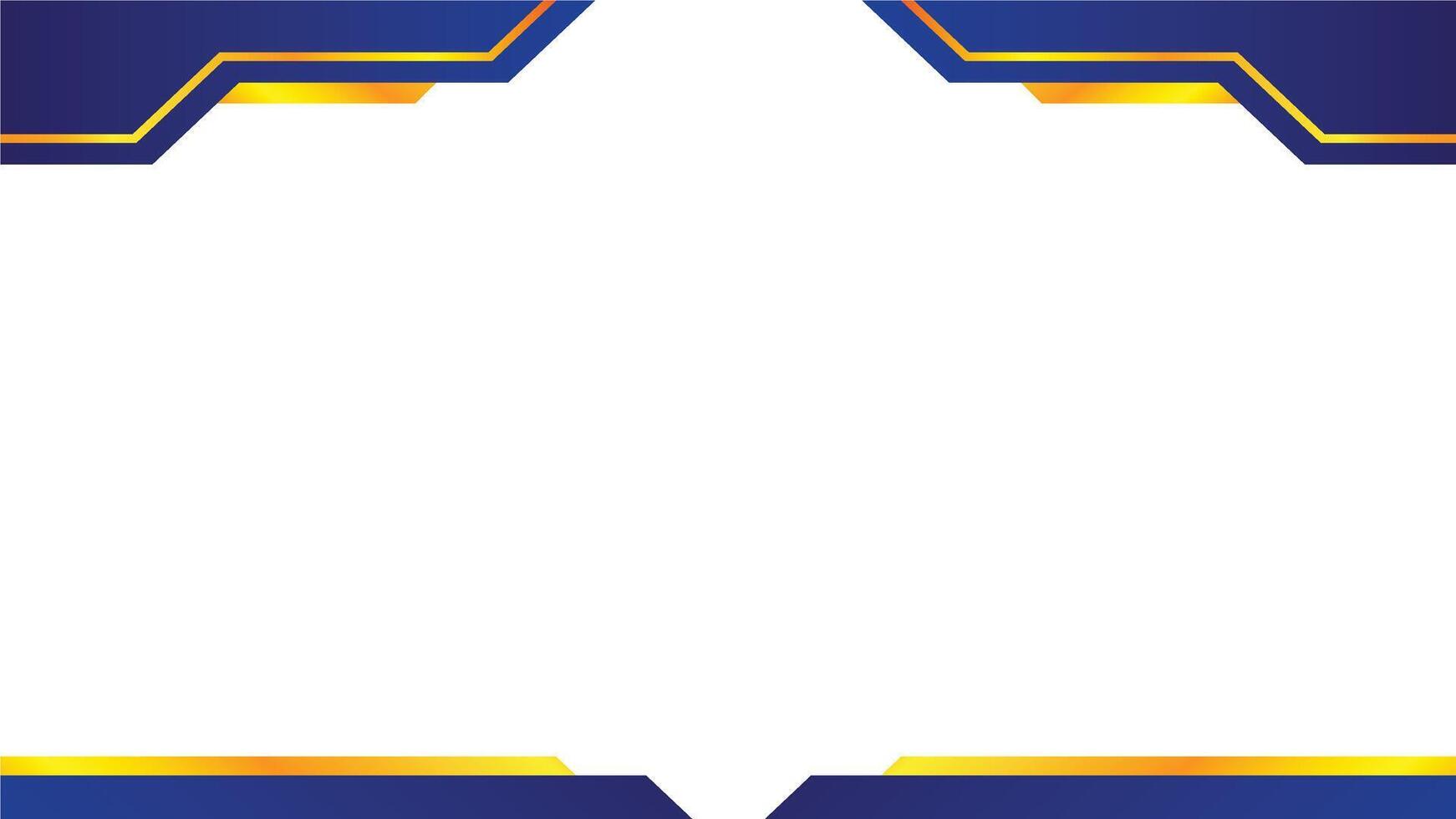 Abstract background design with a combination of gold and blue so it looks elegant, modern background vector