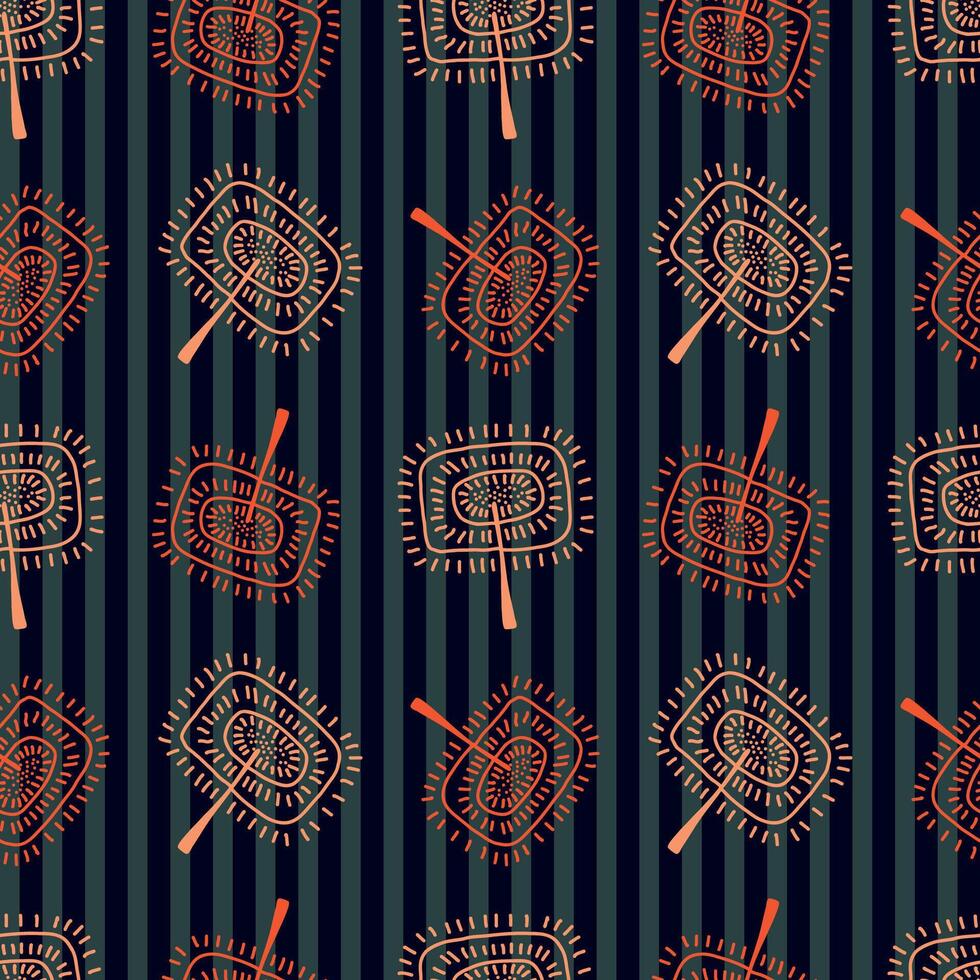 Hand-drawn funny drawings of Christmas details. Illustration for fabric or gift wrapping. vector