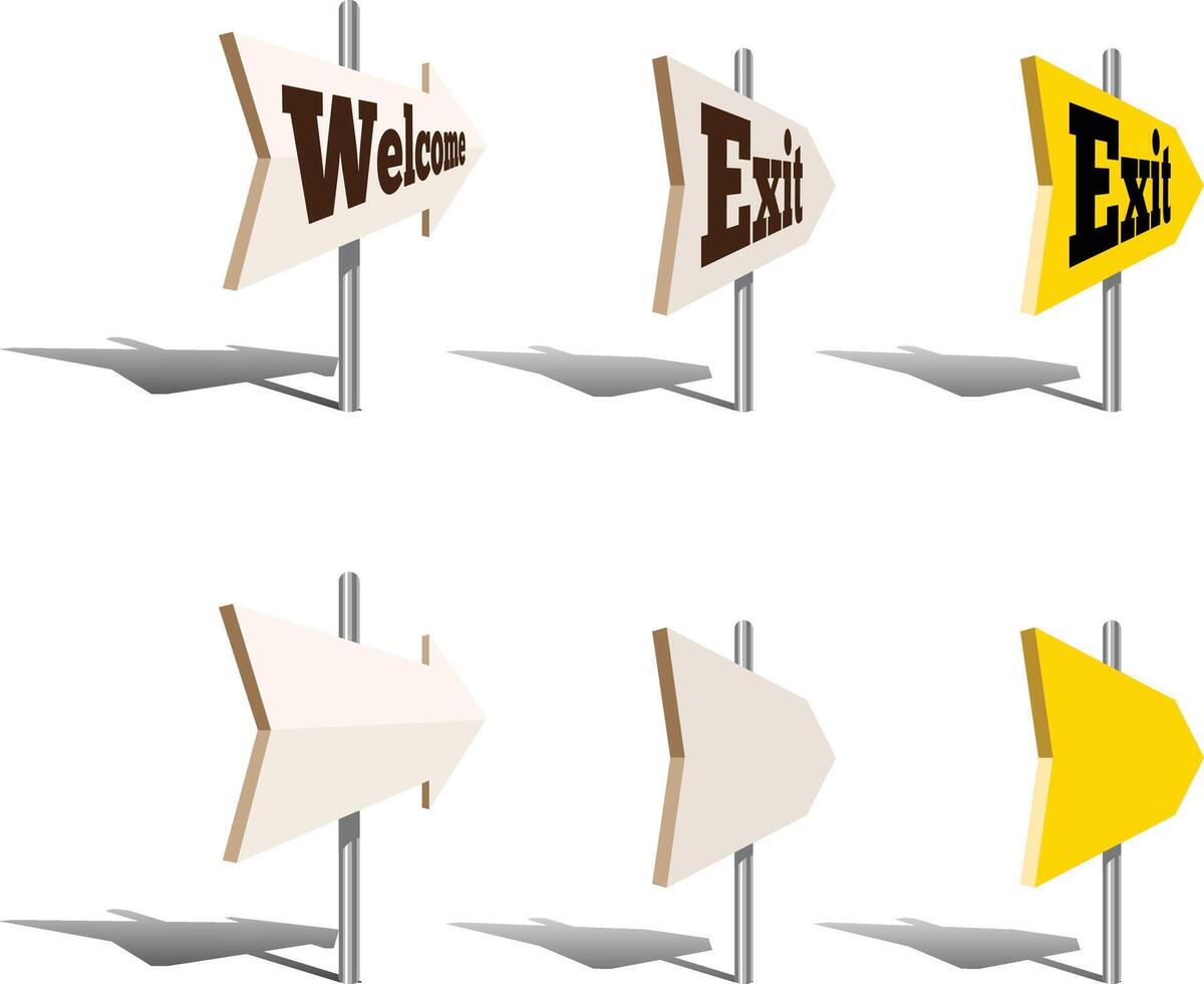 Arrow pointers illustration vector