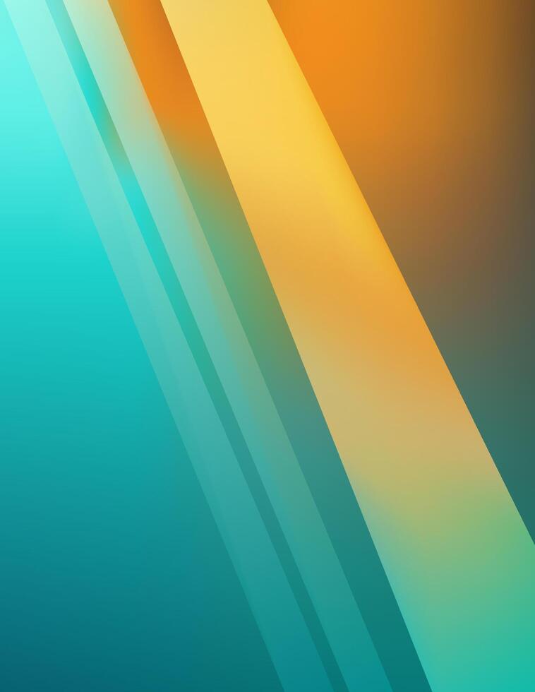 Blue and orange color light effect background design vector