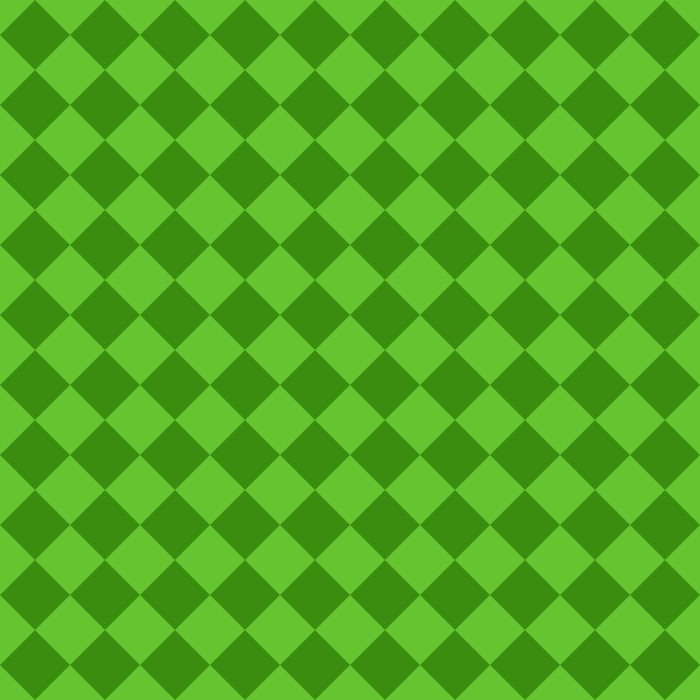 Green seamless pattern of rhombuses squares for Halloween vector
