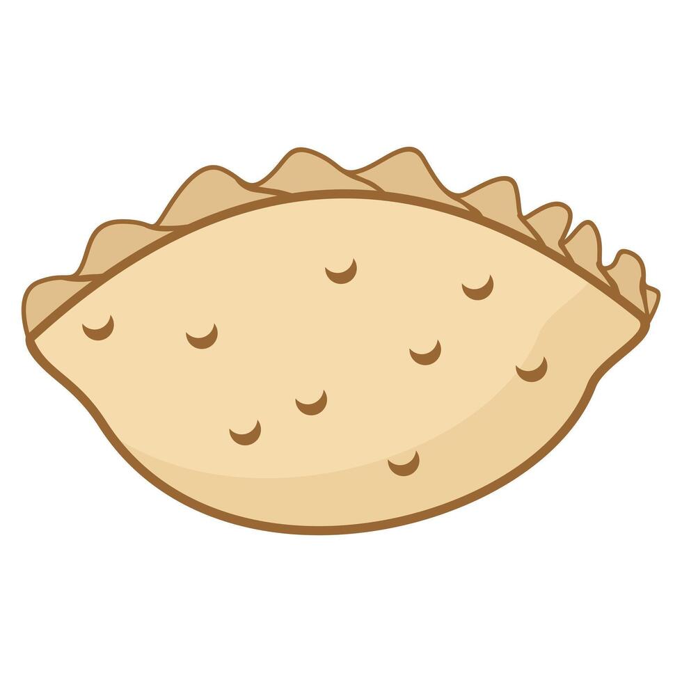 Pastel indonesian snack vector