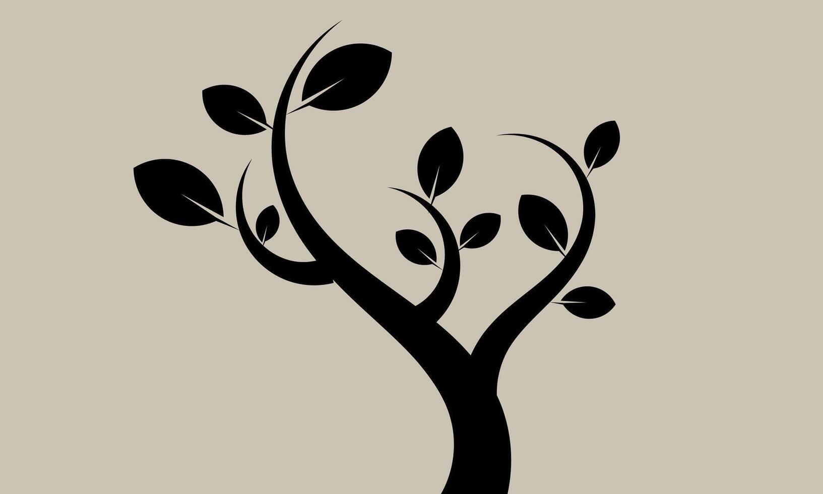 abstract tree background for your design project vector