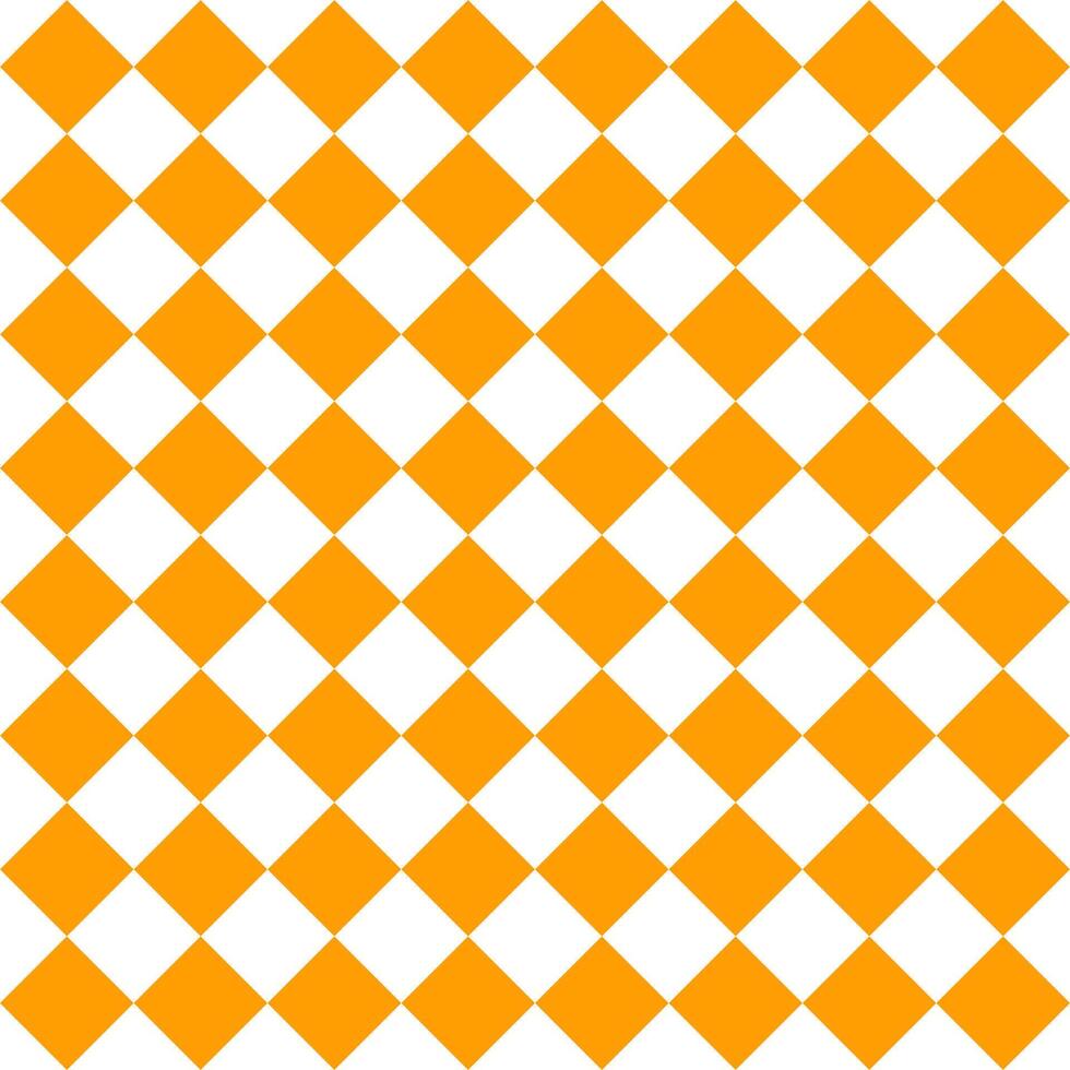Seamless pattern of rhombuses orange halloween vector