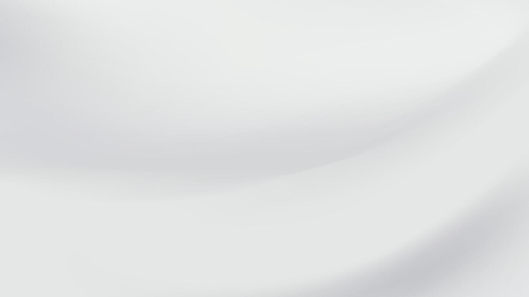 Abstract White Background With Subtle Gradient And Soft Curve vector