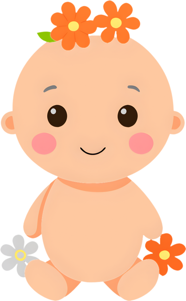 Angelic Baby in Soft Pastels. . png