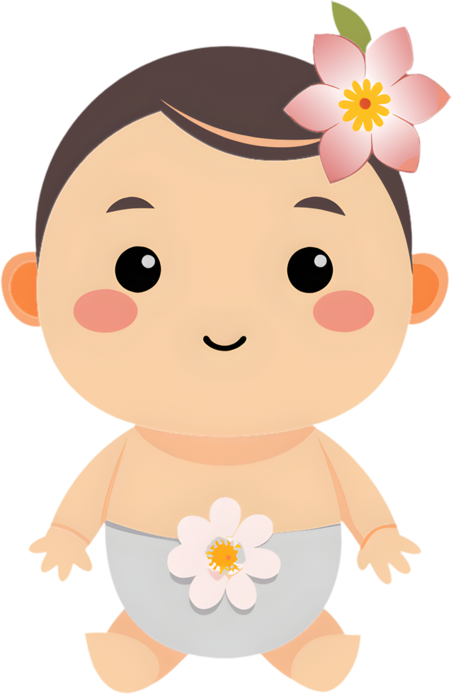 Lovely Baby Doodles with Heartwarming Smiles. . png