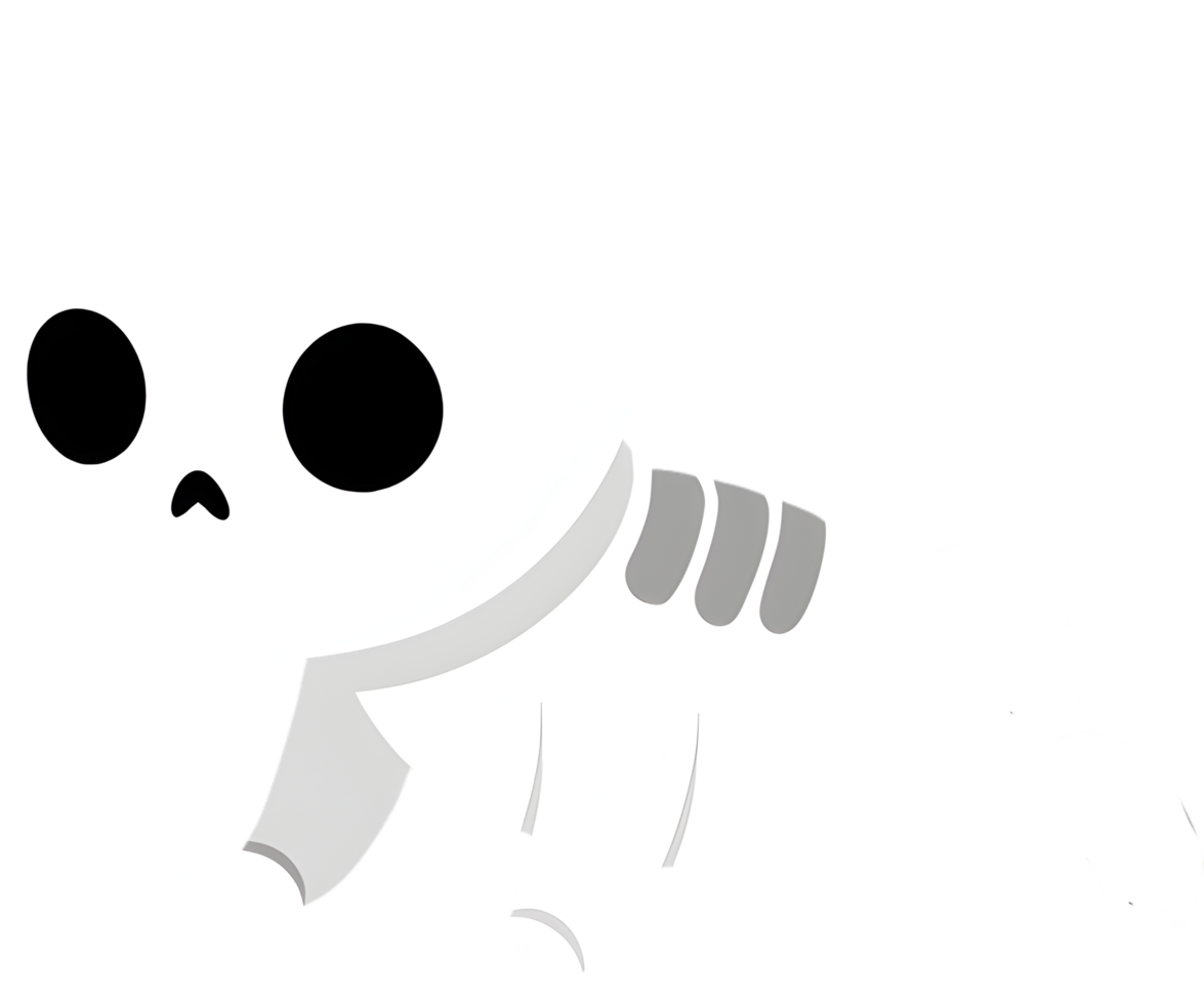 Adorable Infant Monster Costume Halloween Clipart for Designs. . png