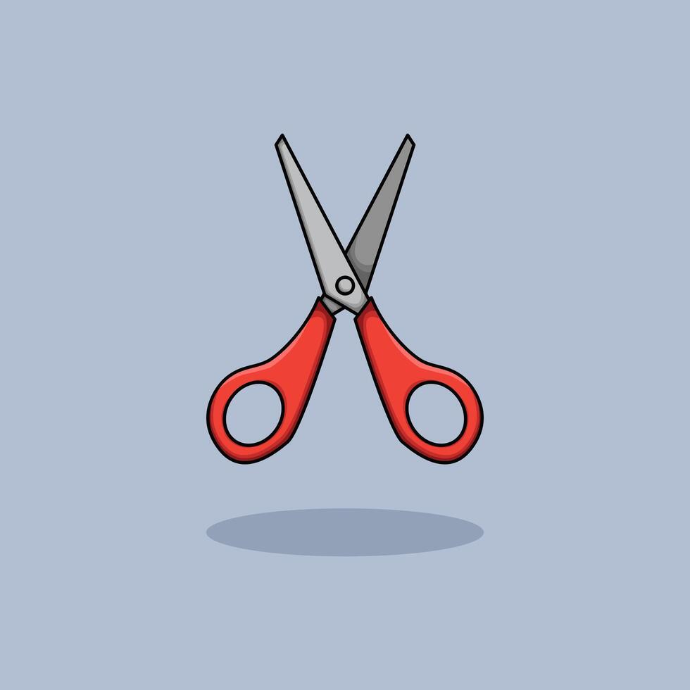 illustration Scissors. design Scissors. Scissor Icon design illustration and icon for website, digital and print vector