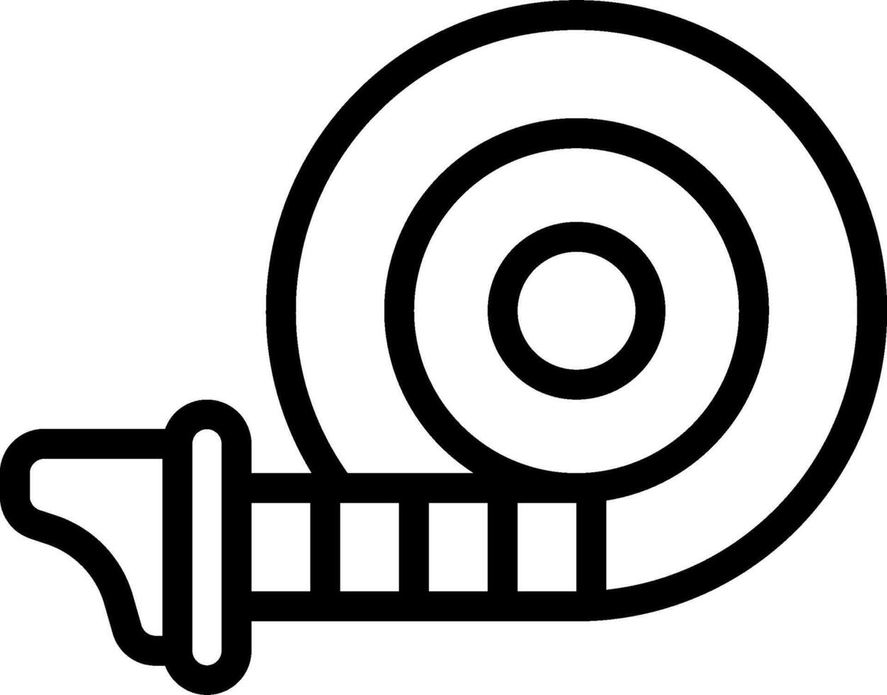 Fire hose icon illustration vector