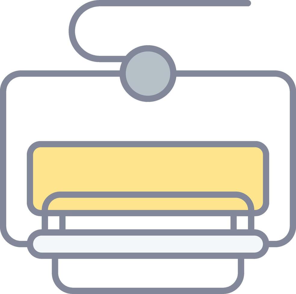 A printer icon on a white background vector