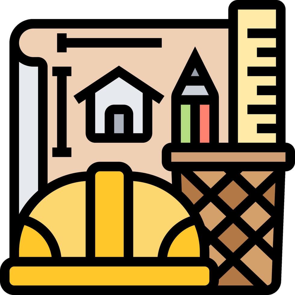 Construction icon illustration vector