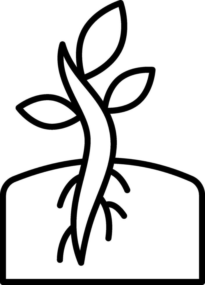 Planting seed clipart vector