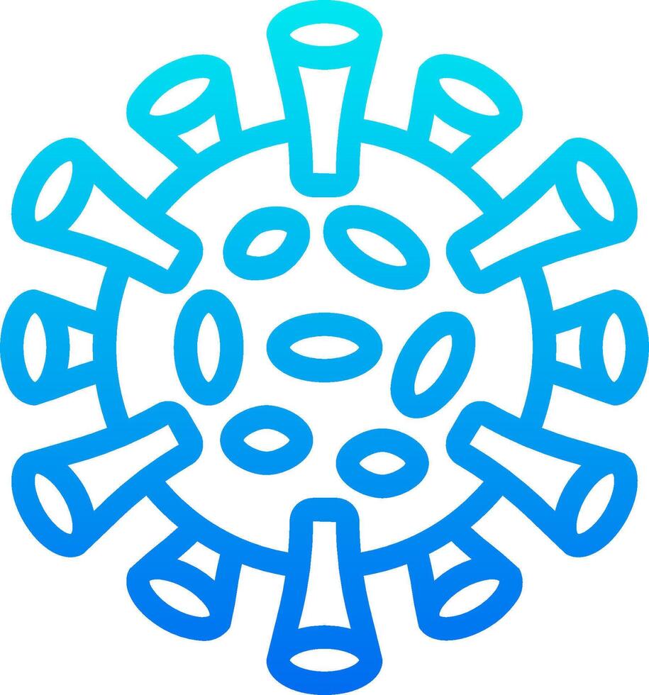 The logo for the coronavirus vector