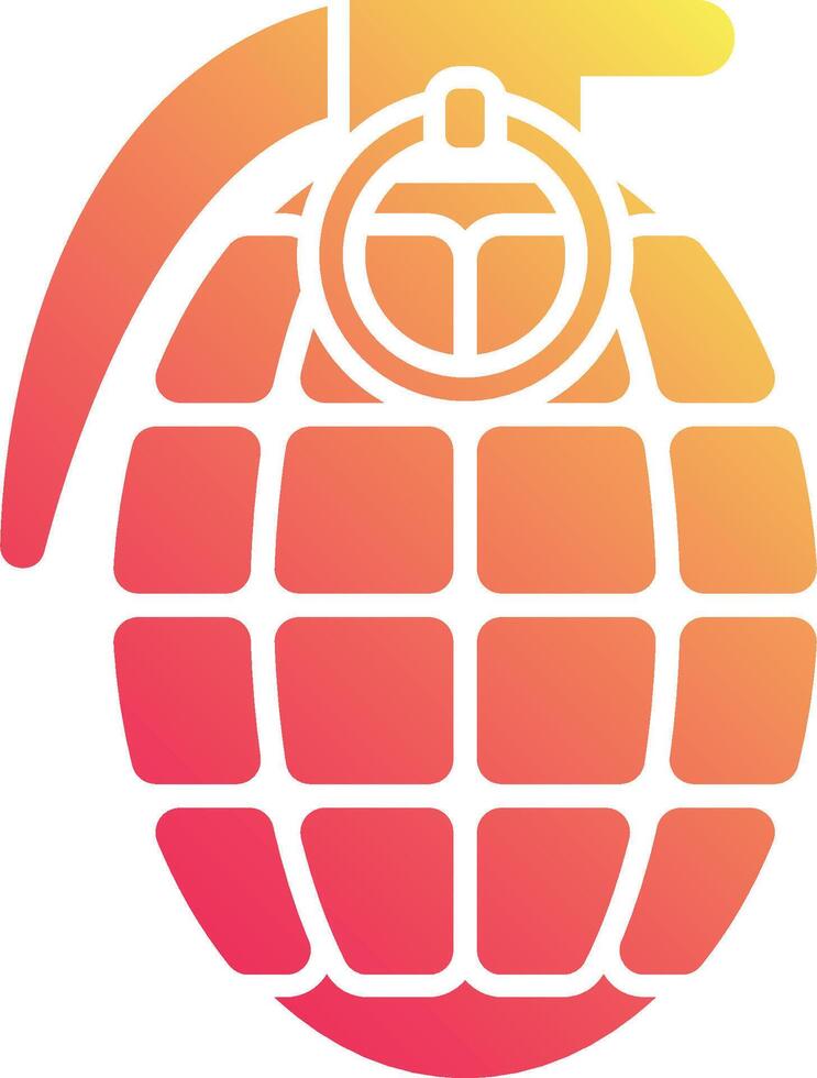 The logo for the grenade vector