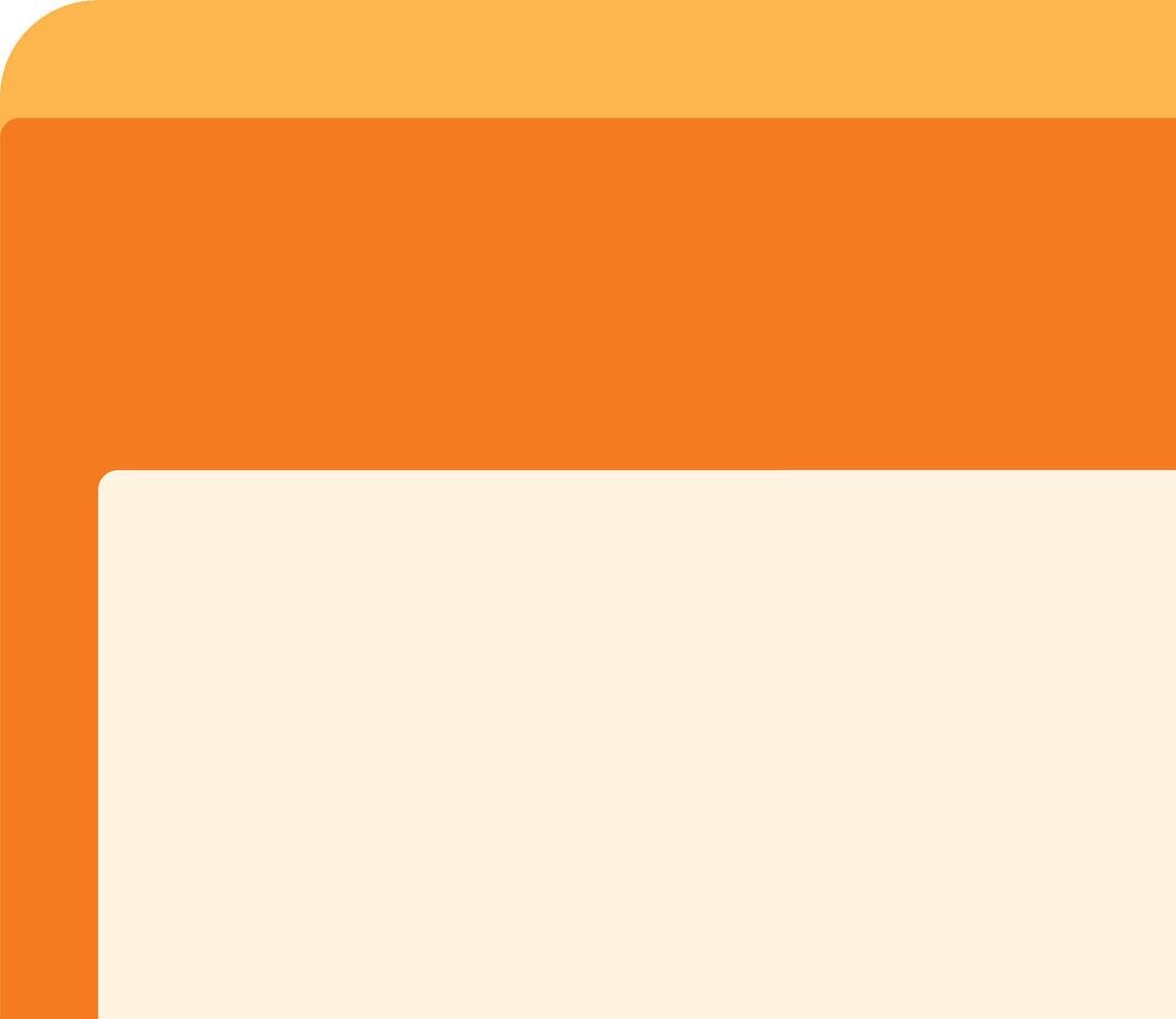 An orange and white square with a white border vector