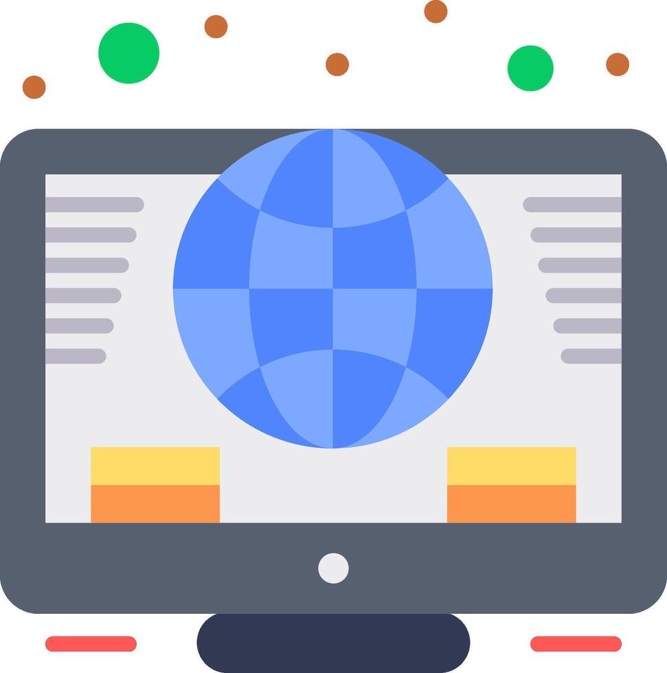 Web hosting services for small businesses vector