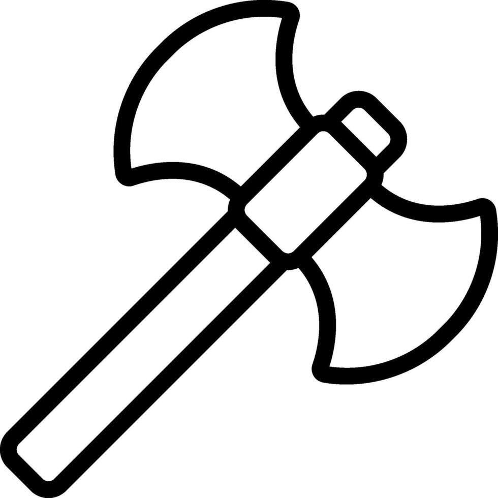 Axe illustration design vector