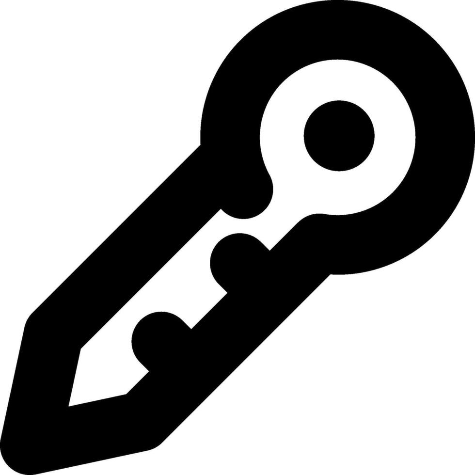 Key illustration design vector