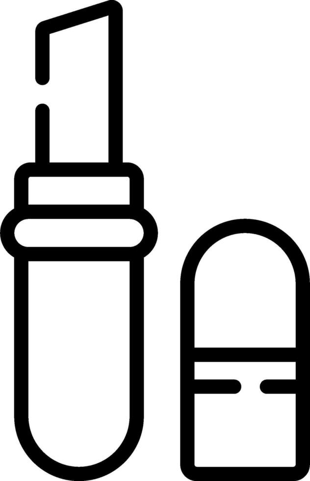 Lipstick illustration design vector