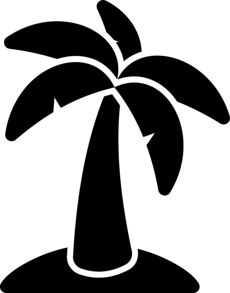 Palm tree clip art vector