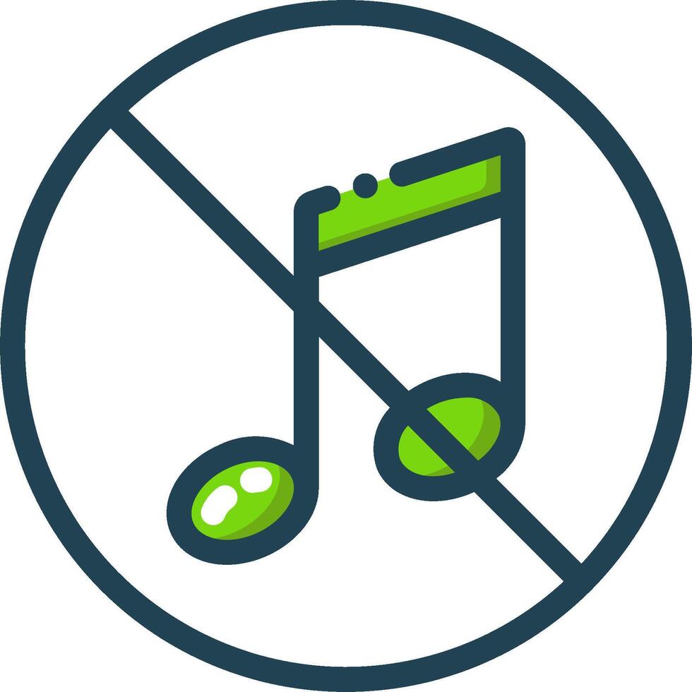 No music icon illustration vector
