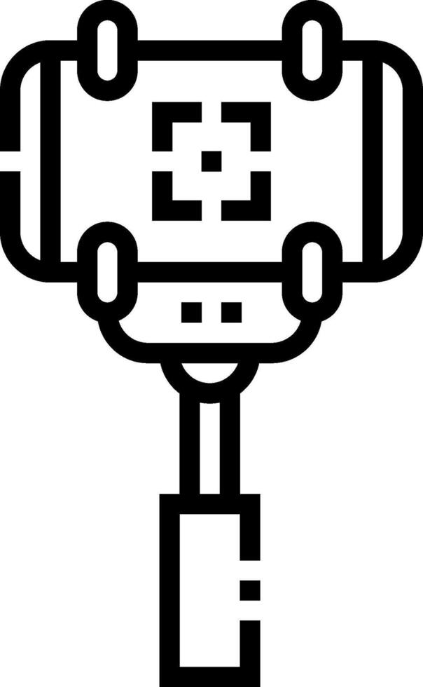 A black and white image of a key vector
