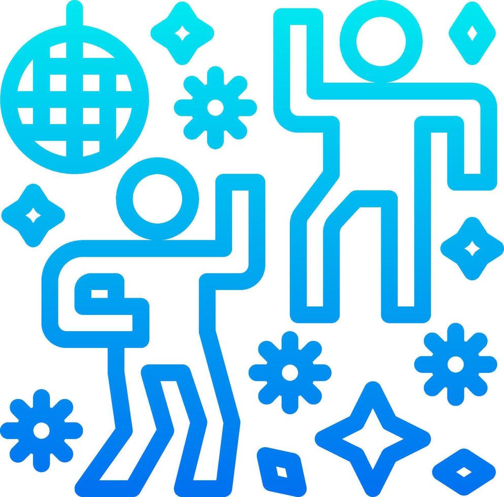 Disco illustration design vector