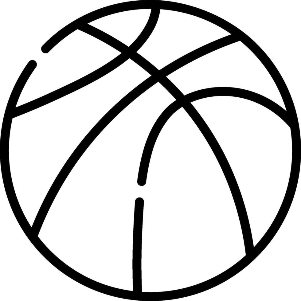 Basketball ball clip art vector