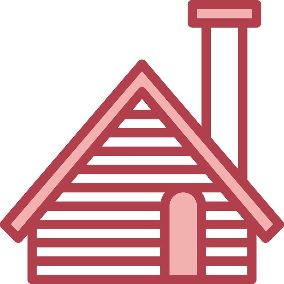 A house with a chimney and a chimney vector